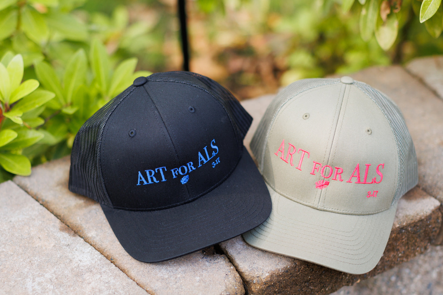 Liz Shea Art for ALS Hats