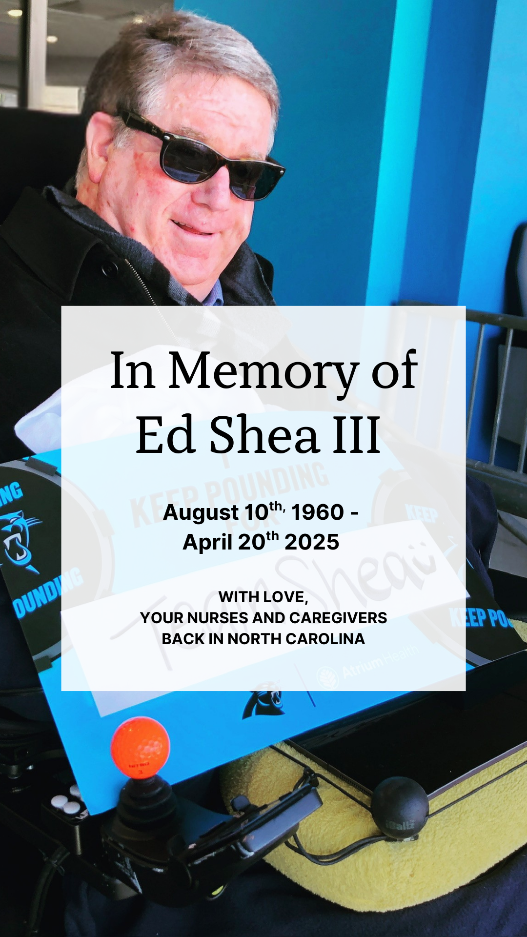 Honoring Ed: A Tribute from the North Carolina Care Team