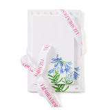 Floral Notepad Set with Pen