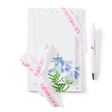Floral Notepad Set with Pen