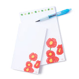 Floral Notepad Set with Pen