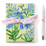 2027 Mini Notecard Set with Envelopes & Pen – Supports ALS Research (Petal Party)