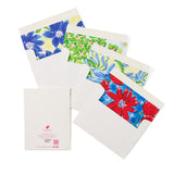 2027 Mini Notecard Set with Envelopes & Pen – Supports ALS Research (Blue Garden)
